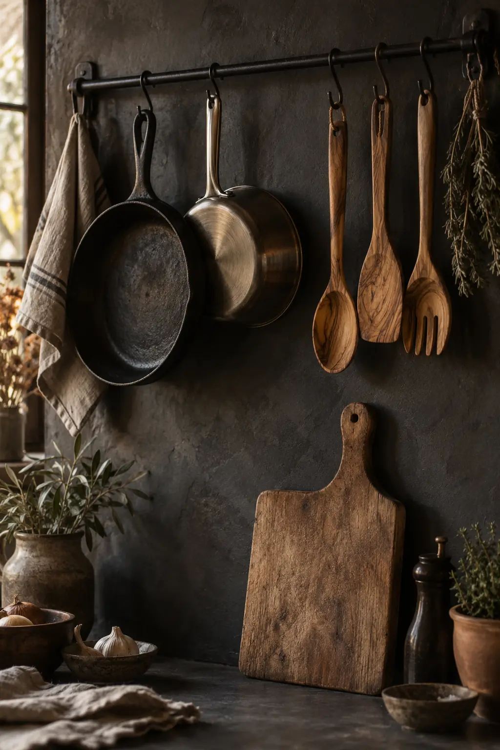 Pans, pots, utensils and kitchen tools